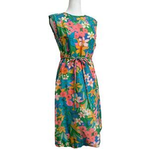 Vintage 70's Flower Power Dress